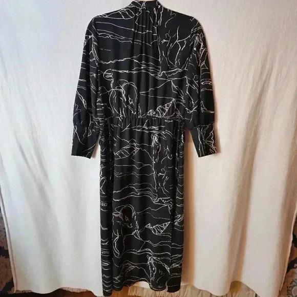 ♥Topshop button down dress with adjustable waist strings - Picture 1 of 12